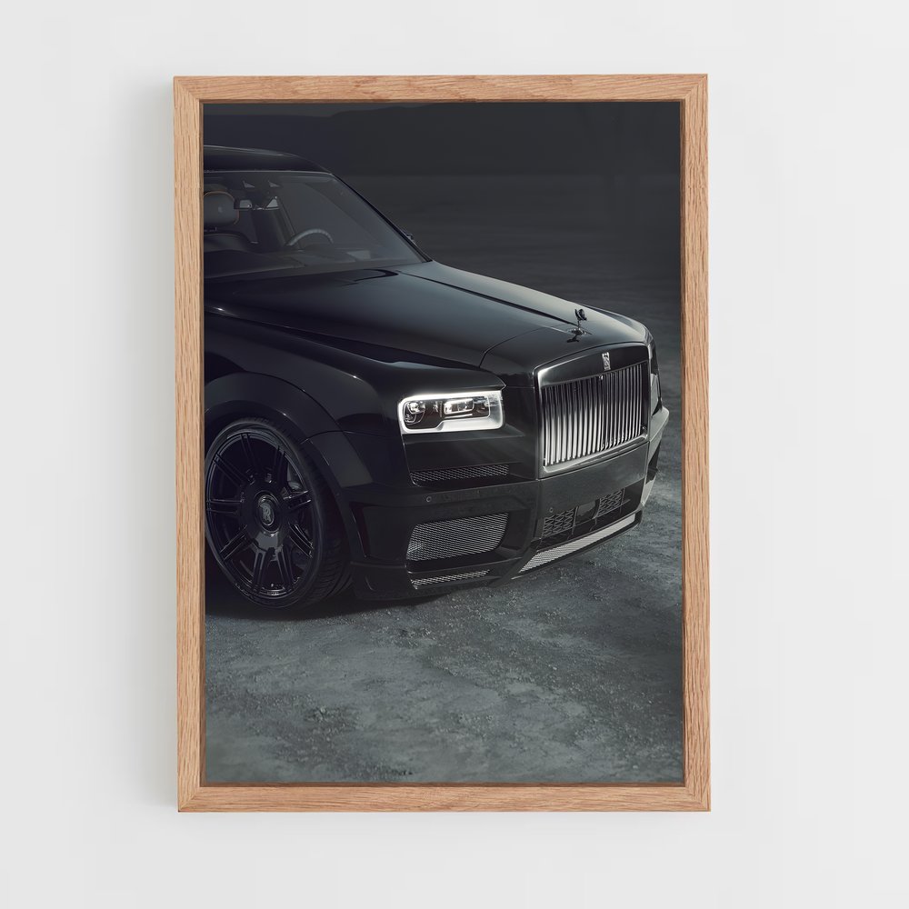 Poster Cullinan black badge élégant – affiche Rolls-Royce (vue 4)